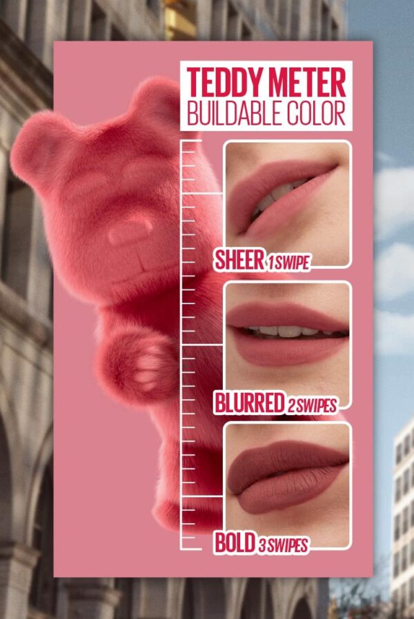 Maybelline Super Stay Teddy Tint Liquid Lip Tint | So Much Egypt Maybelline Super Stay Teddy Tint Liquid Lip Tint | So Much Egypt