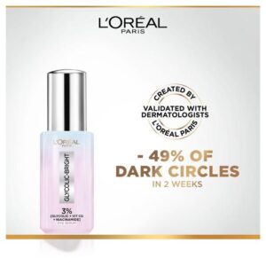 1-15-2.jpg L'Oreal Paris Glycolic Bright Dark Circles Eye Serum - 20ml