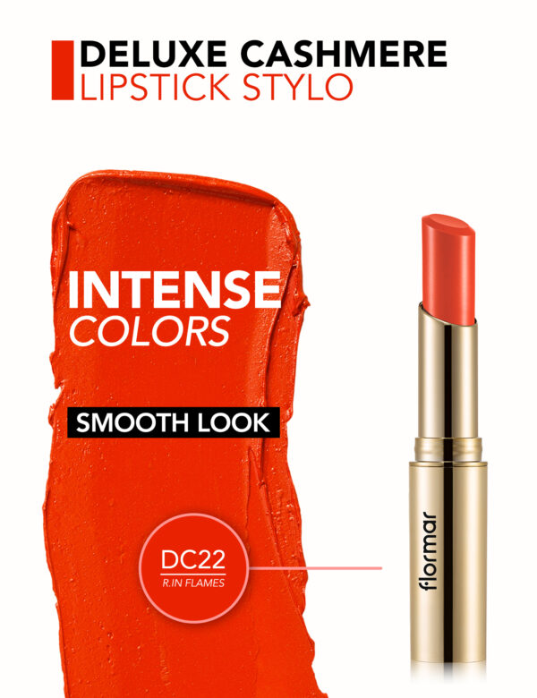 Flormar Deluxe Cashmere Lipstick Stylo