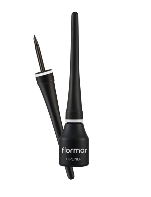 8690604330003_1 Flormar Dipliner - Black, 3.5 ml