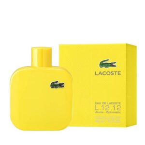 WhatsApp-Image-2023-04-04-at-1.40.05-PM.jpeg Lacoste L.12.12 Jaune Optimistic EDT Spray, 3.3oz/100ml