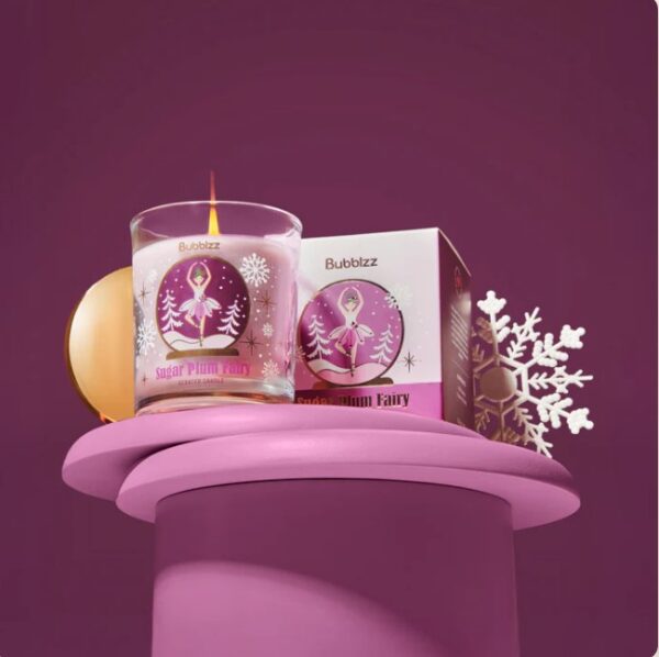 Bubblzz Sugar Plum Fairy Candle | So Much Egypt