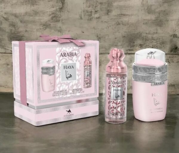 Screenshot 2026-02-14 153605 Le Chameau 2in1 Gift Set Arabia Haya Hard Box Eau De Parfum Gift Set